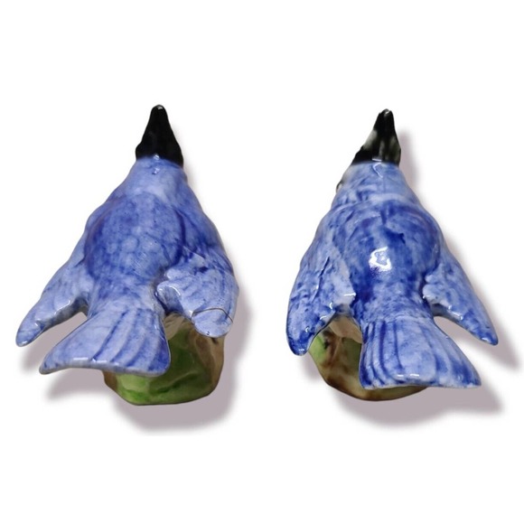 Matching Pair Of Stangl #3592 Titmouse Bird Figurines - Picture 5 of 6